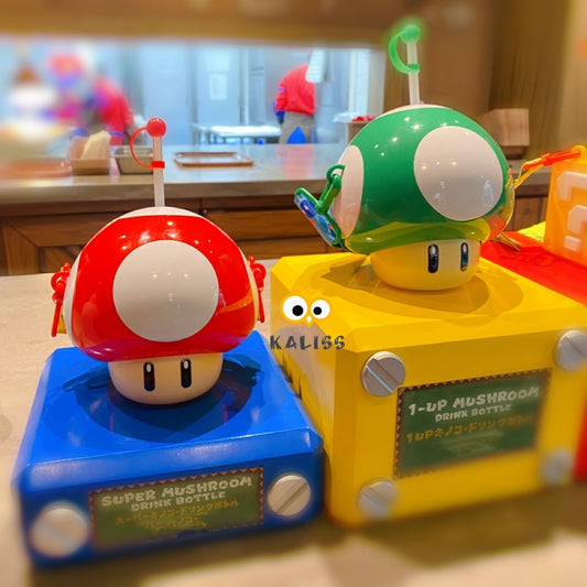 【訂貨】USJ Mario 蘑菇水樽
