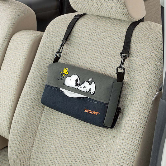 【訂貨】Snoopy 汽車用品 刺繡紙巾套