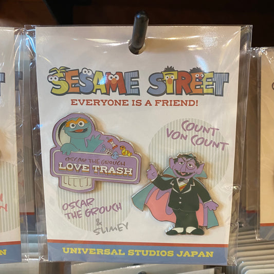 【Order】USJ Sesame Street Pin Badge