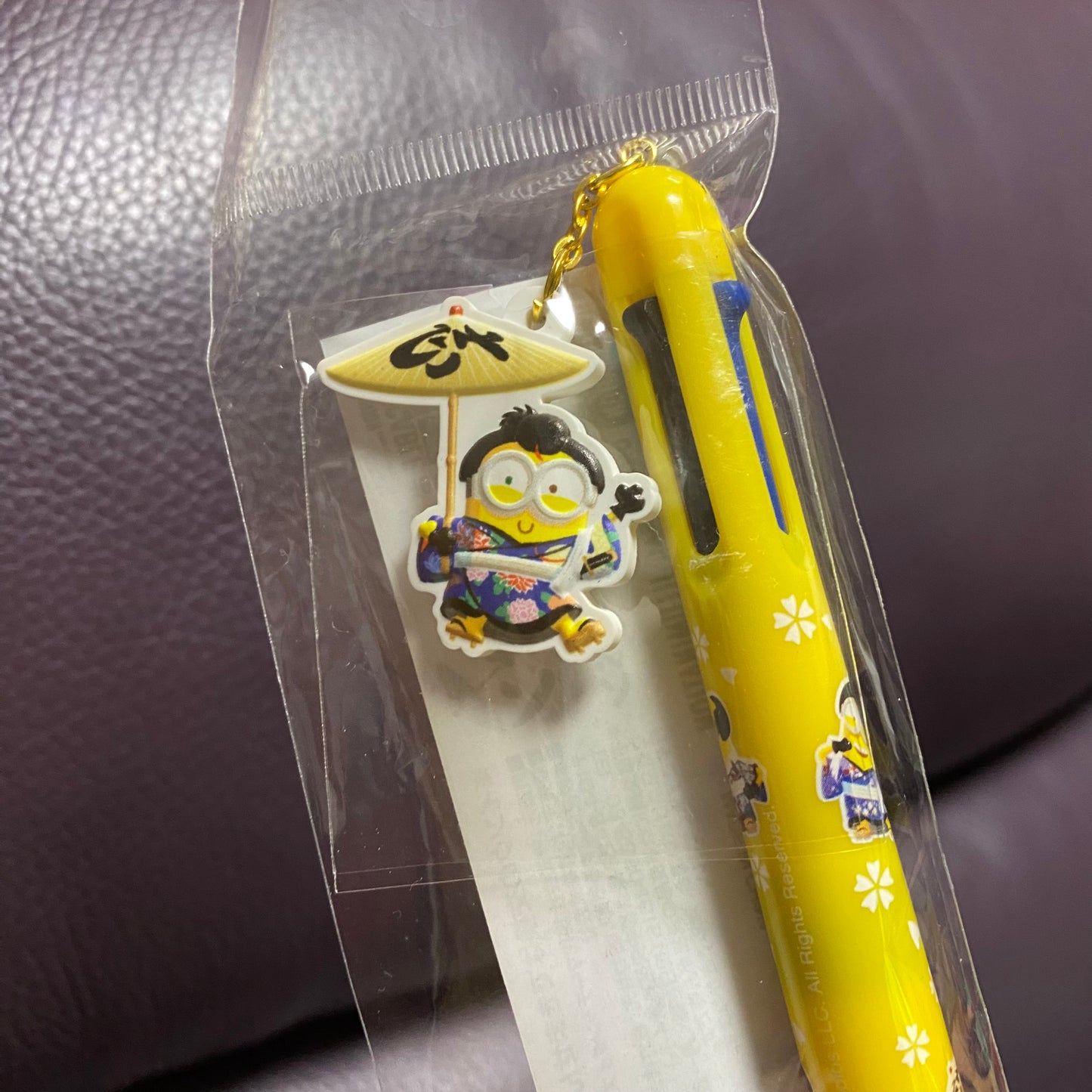 [In Stock] Kabuki Minions multi-color ball pen