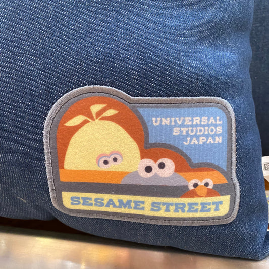 【Order】USJ Sesame Street Denim Cushion