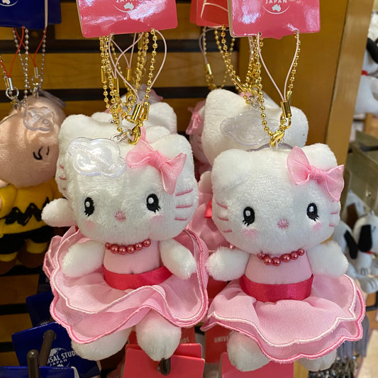 【訂貨】USJ Hello Kitty Pink Dress 小吊飾