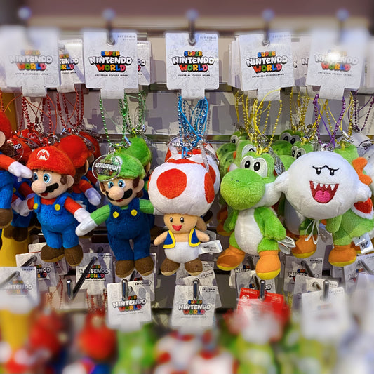 【訂貨】USJ Nintendo World 透明牌 小吊飾