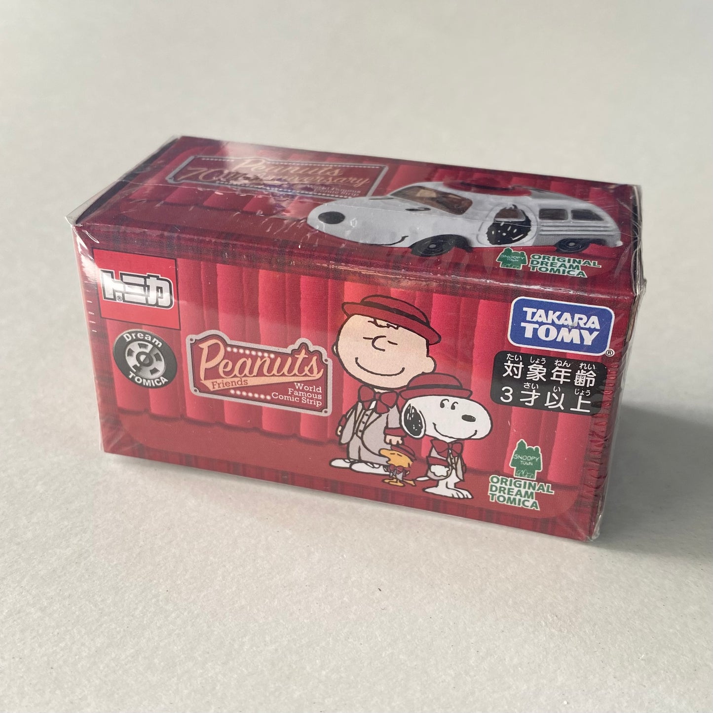 【現貨】Peanuts 70th Anniversary Tomica Tuxedo Snoopy 迷你車