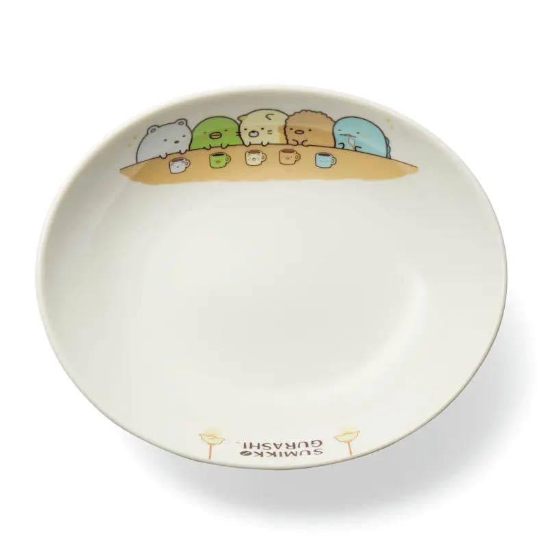 【Order】Corner Biological Oval Dish