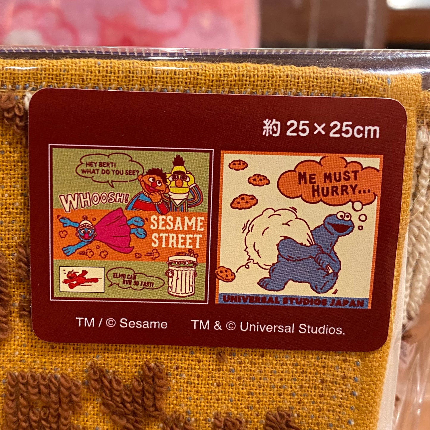 【Order】USJ Sesame Street Mini Towel Set