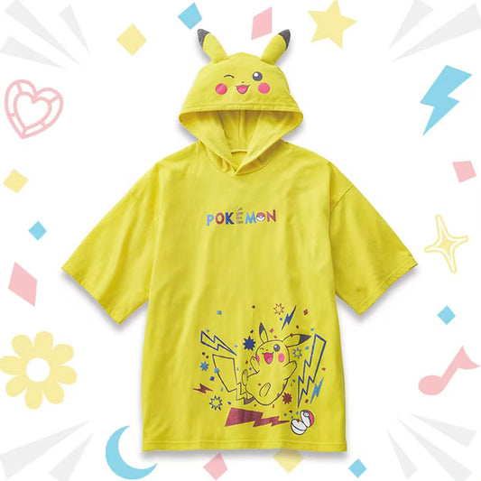 【Order】USJ No Limit! Pokemon Pikachu Hooded Tshirt