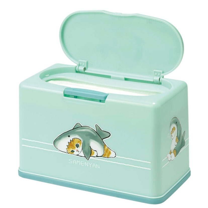 【Order】Mofusand shark cat mask storage box tissue box