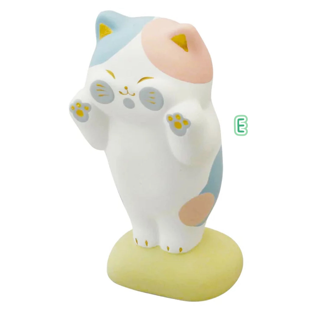 【Order】Pottery Cat Figurine Home Decor