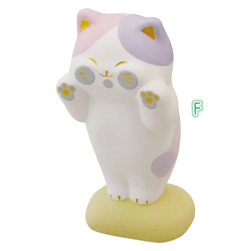 【Order】Pottery Cat Figurine Home Decor