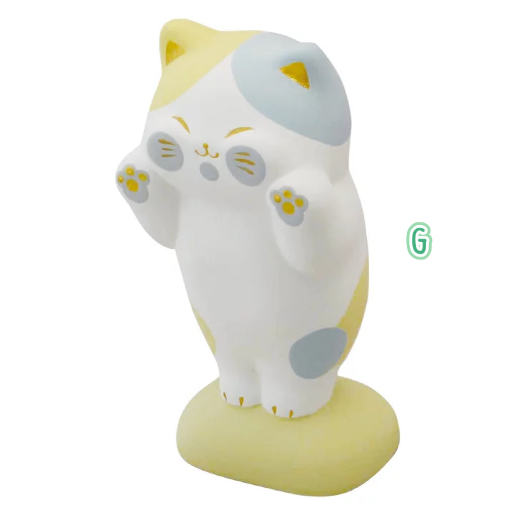 【Order】Pottery Cat Figurine Home Decor