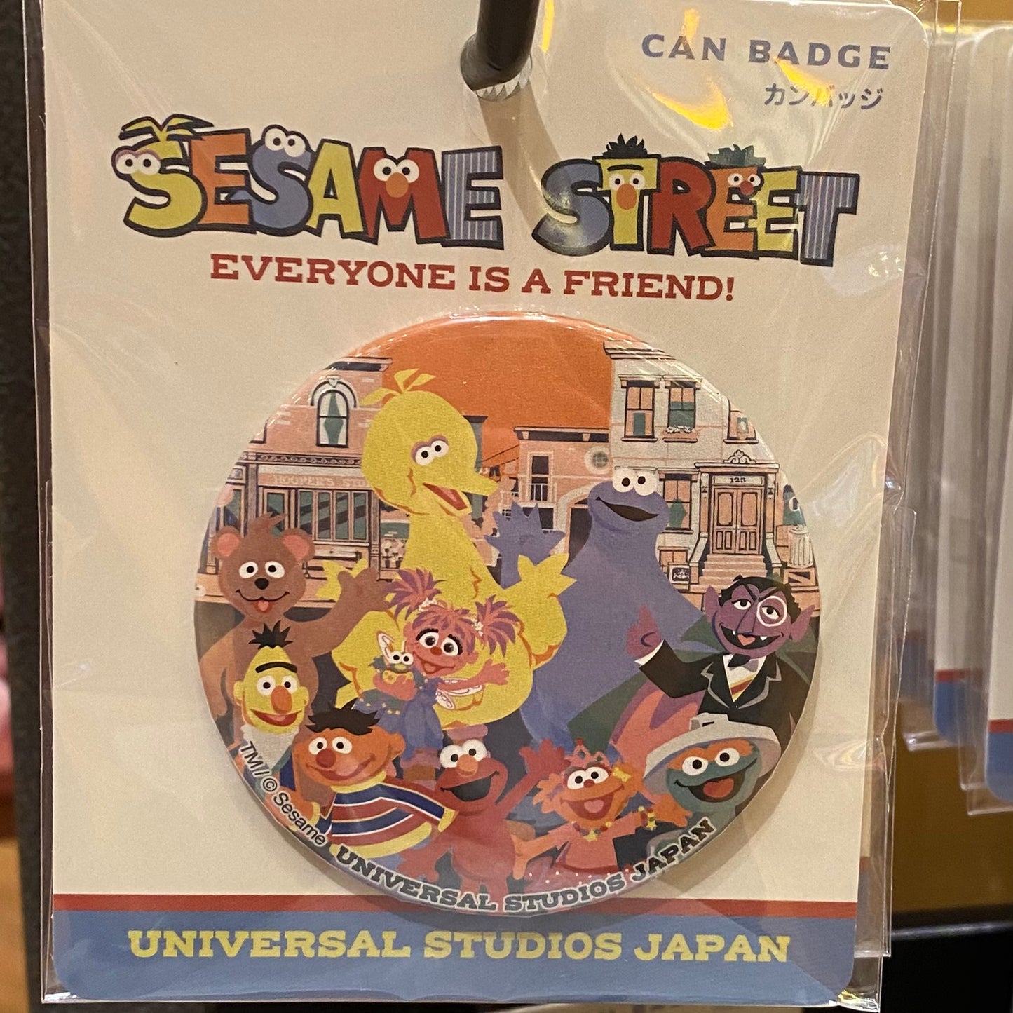 【Order】USJ Sesame Street Can Badge Pin