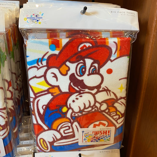 【訂貨】USJ No Limit！Mario Big Face Towel