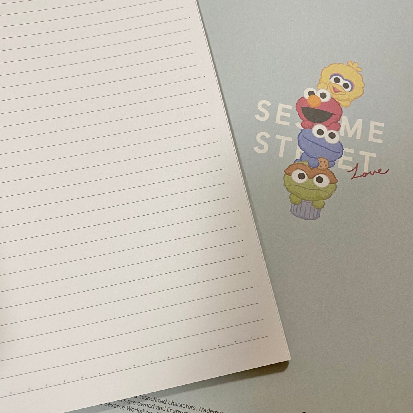 【In Stock】Sesame Street B5 Notebook
