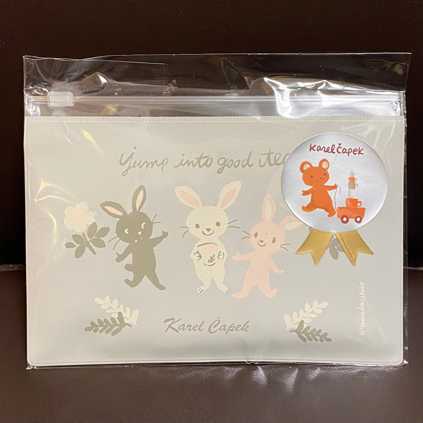 【In stock】Japanese picture book style tea bag 5pcs - with Zipper Bag
