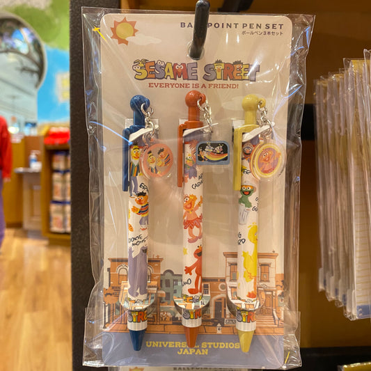 【Order】USJ Sesame Street Ball Pen 3pcs