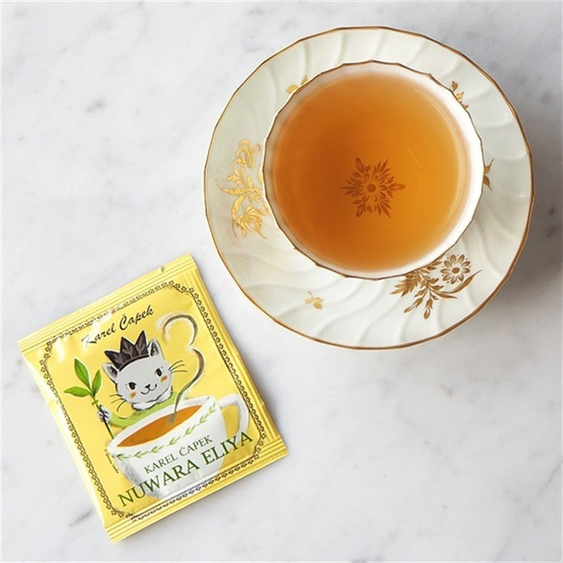 [In stock] Japanese picture book style tea bag - "Cup of tea 5"