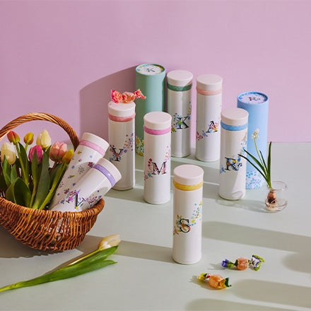 【Order】Afternoon Tea Living Initial Series - Alphabet Thermos