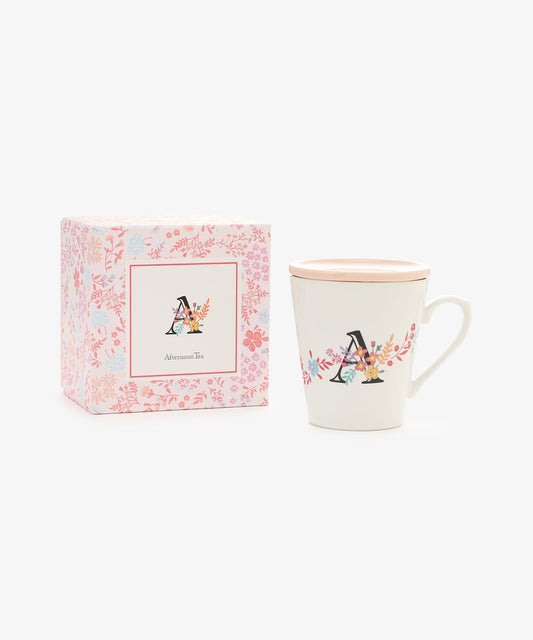 【Order】Afternoon Tea Living Initial Series - Alphabet Mug