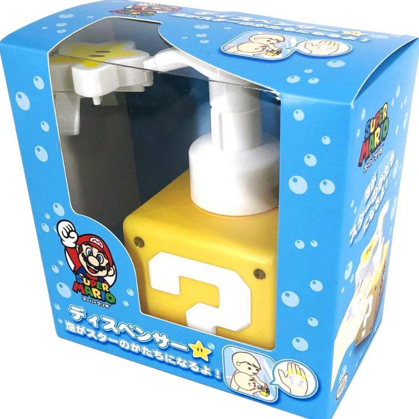 【Order】Mario Super Star Foaming Soap Dispenser