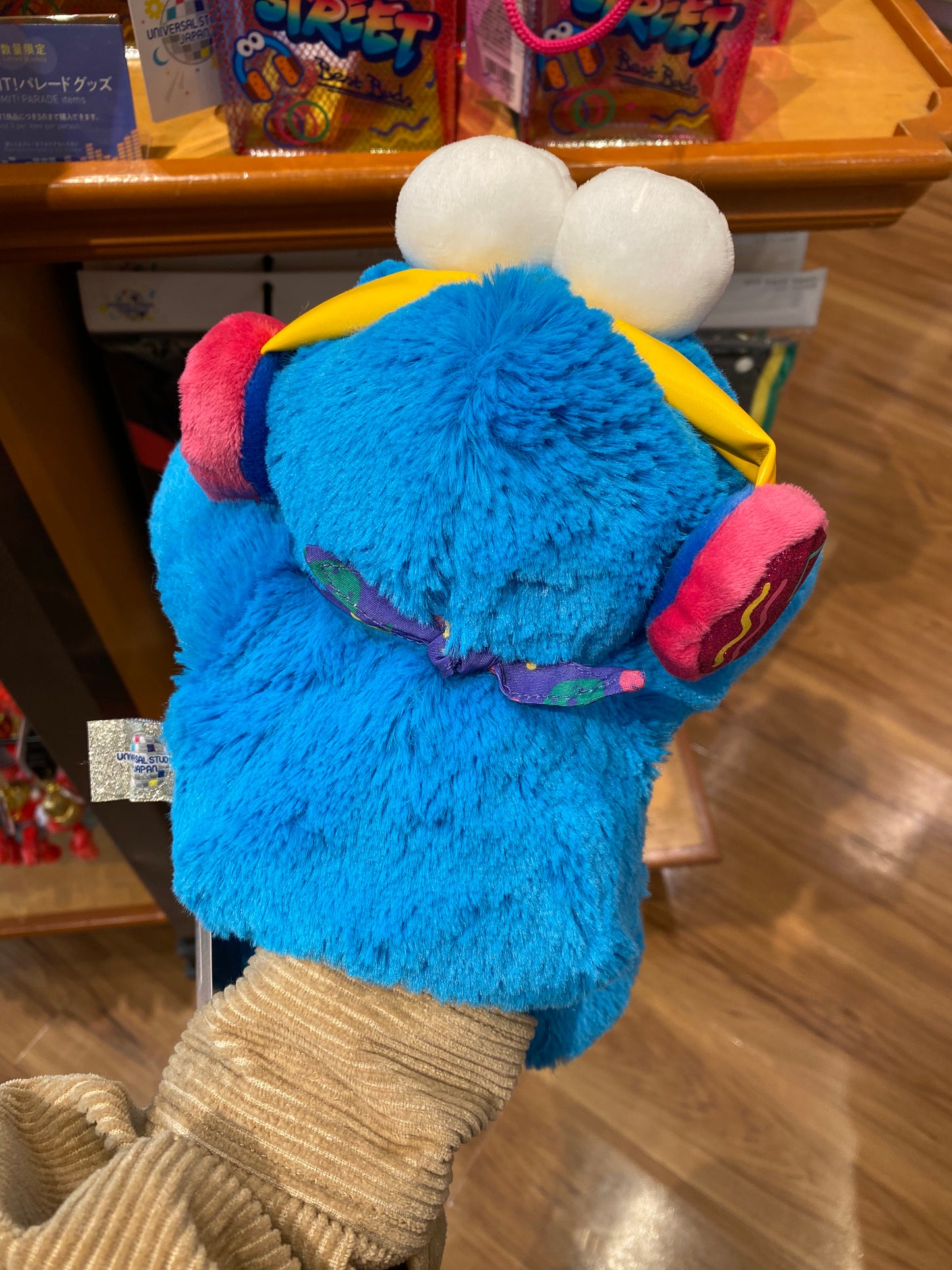【Order】USJ No Limit! Sesame Street - Cookie Monster Puppet Figure