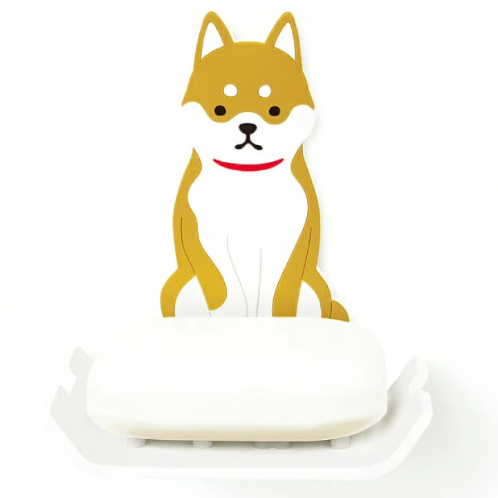 [Order] Japanese Sticky Friends multi-purpose non-marking shelf - Shiba Inu