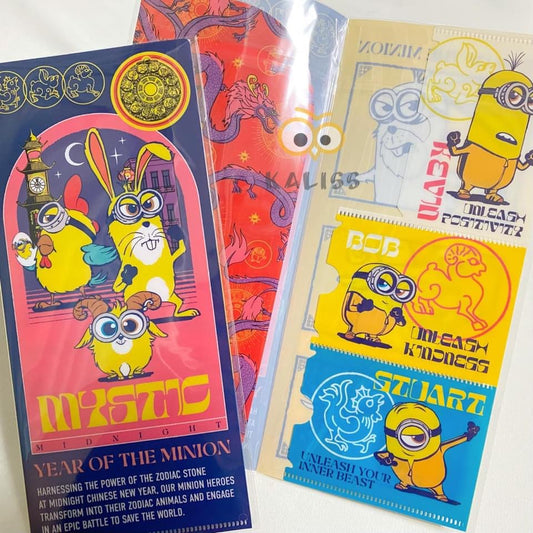 [In Stock] Minions chinese zodiac design Ticket Holder
