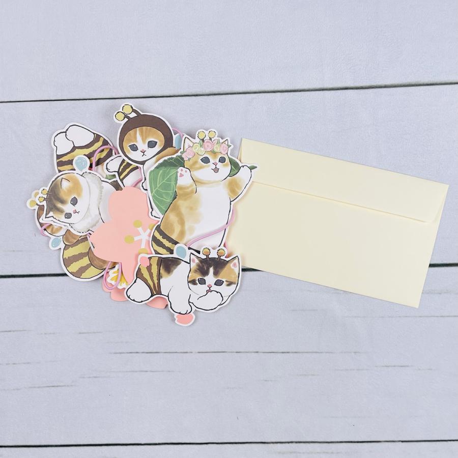 【Order】Mofusand bee cat Garland Card 3D decoration card